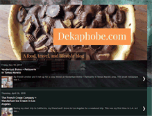 Tablet Screenshot of dekaphobe.com